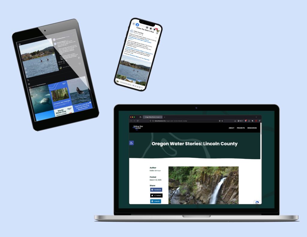 Our content carries across this media, like this post which appears on all social platforms and in a slightly different format on the website.